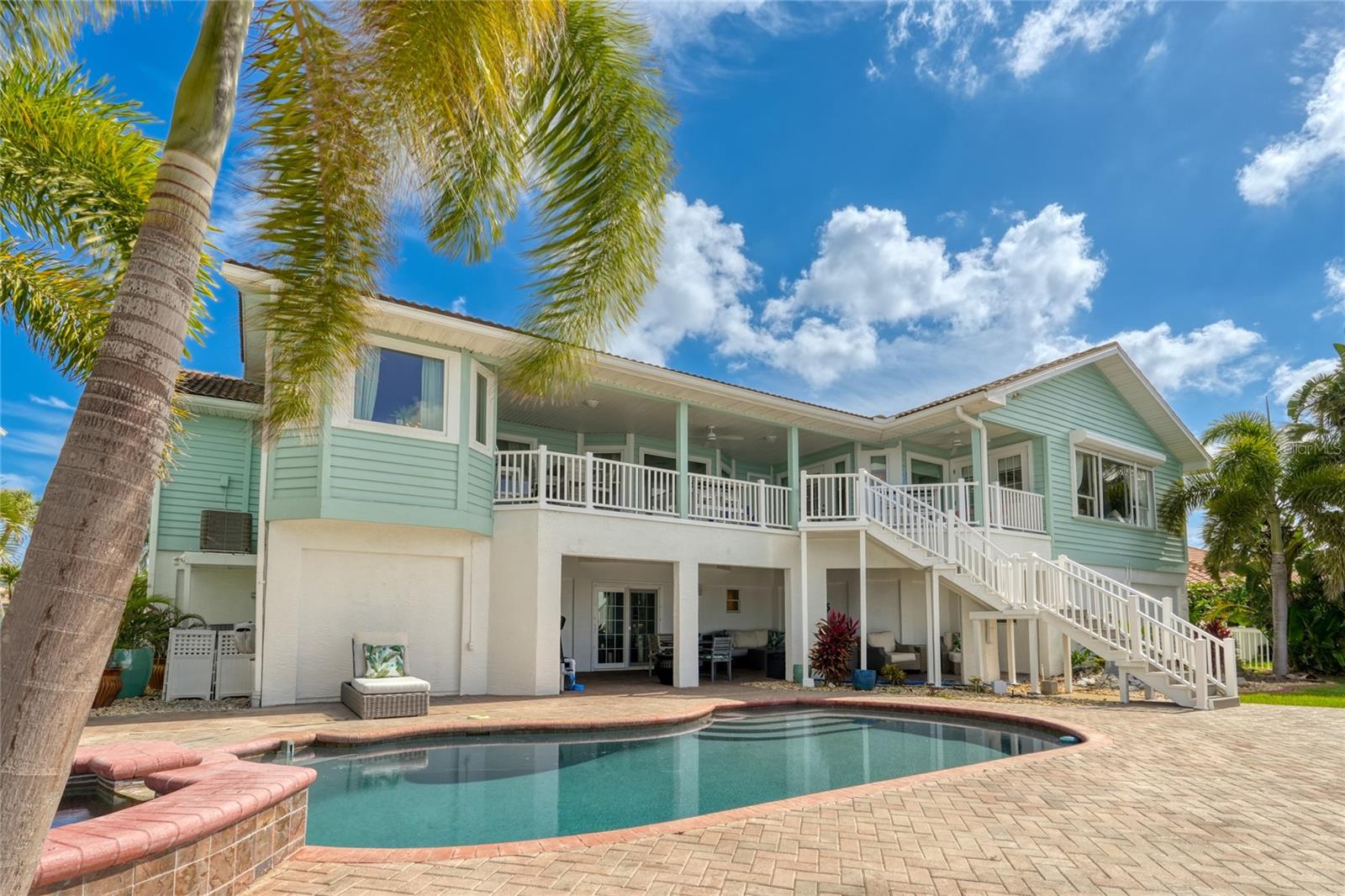 View of the back of the home