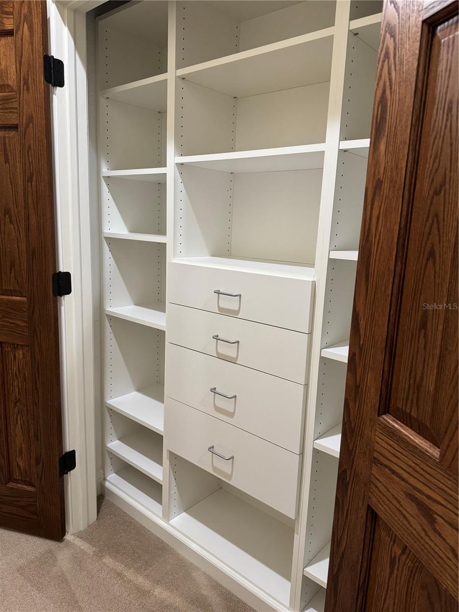 Built In Hall Closet