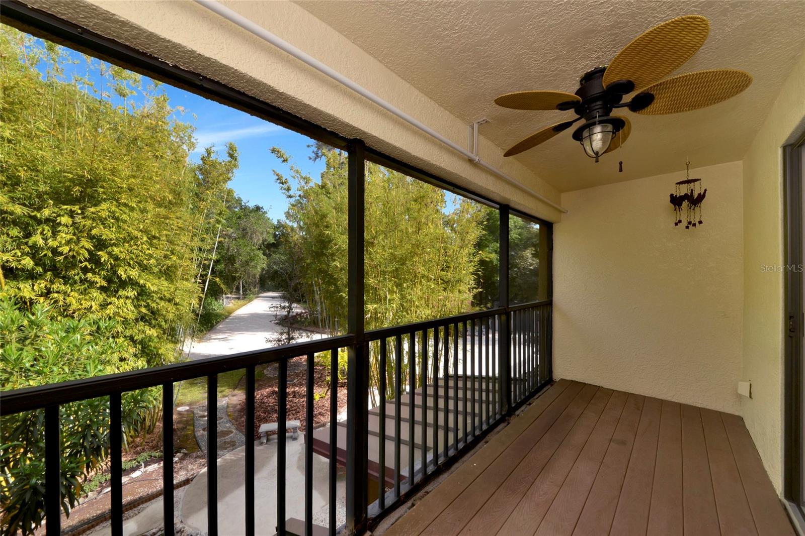 Screened patio off Primary bedroom