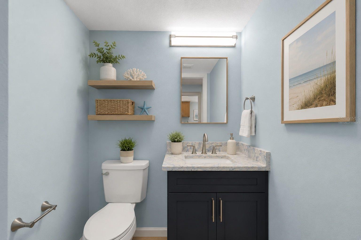 2nd bath virtually staged