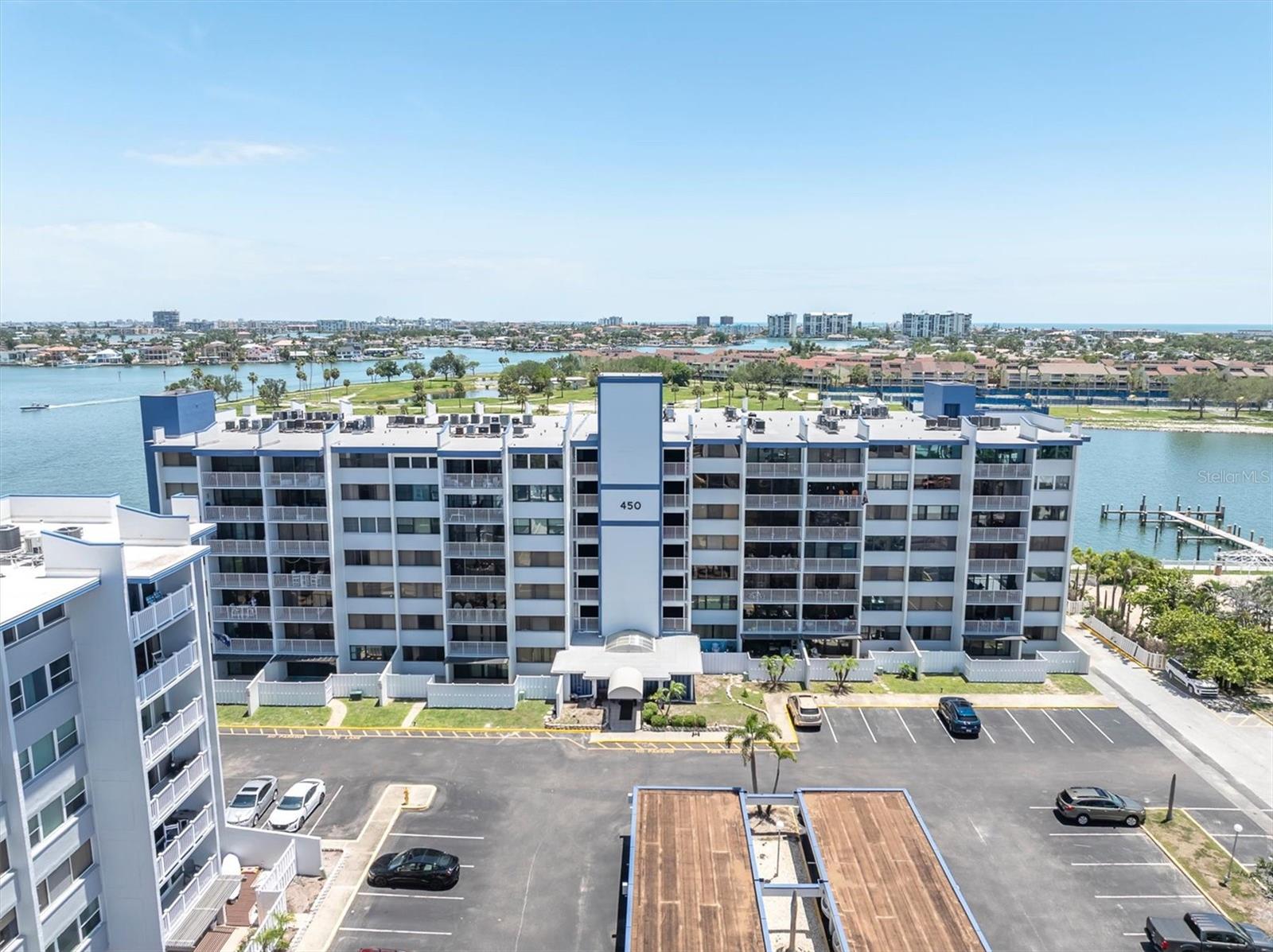 7 floor building North side