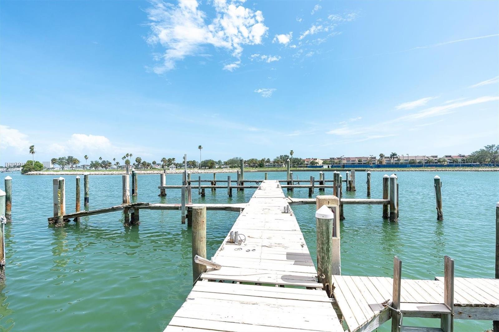 Docks behind Bldg & adjacent