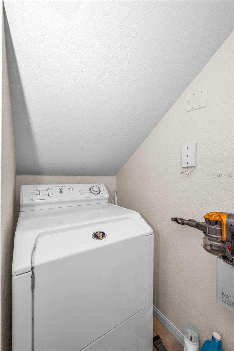 Dryer and Washer Closet