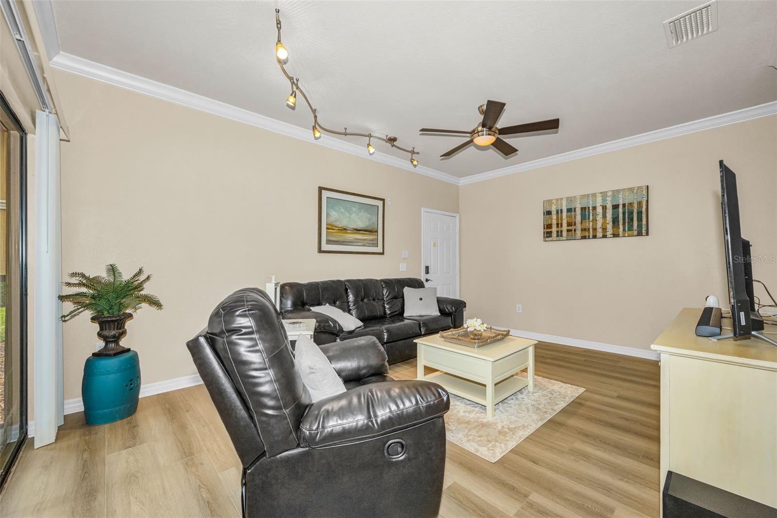 New Luxury Vinyl Plank Flooring Throughout