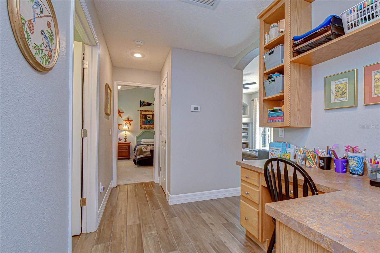 Dedicated workspace perfect for remote work, studying, or organization