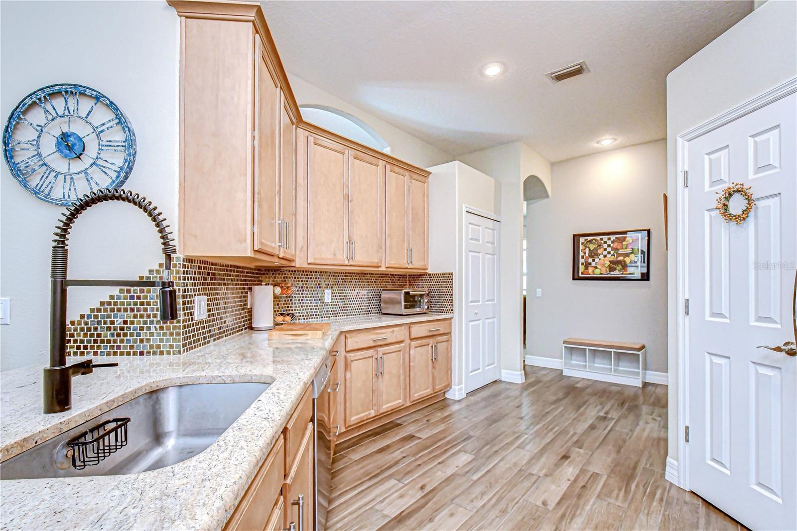 Ample counter space ideal for cooking, hosting, and everyday use