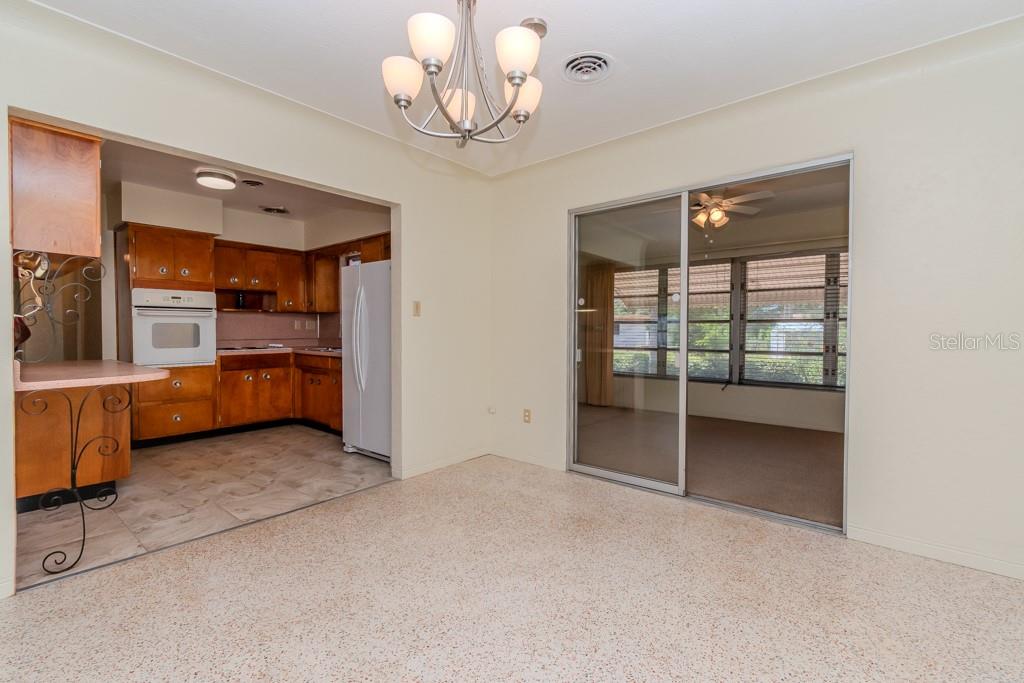 DINING ROOM TO KITCHEN