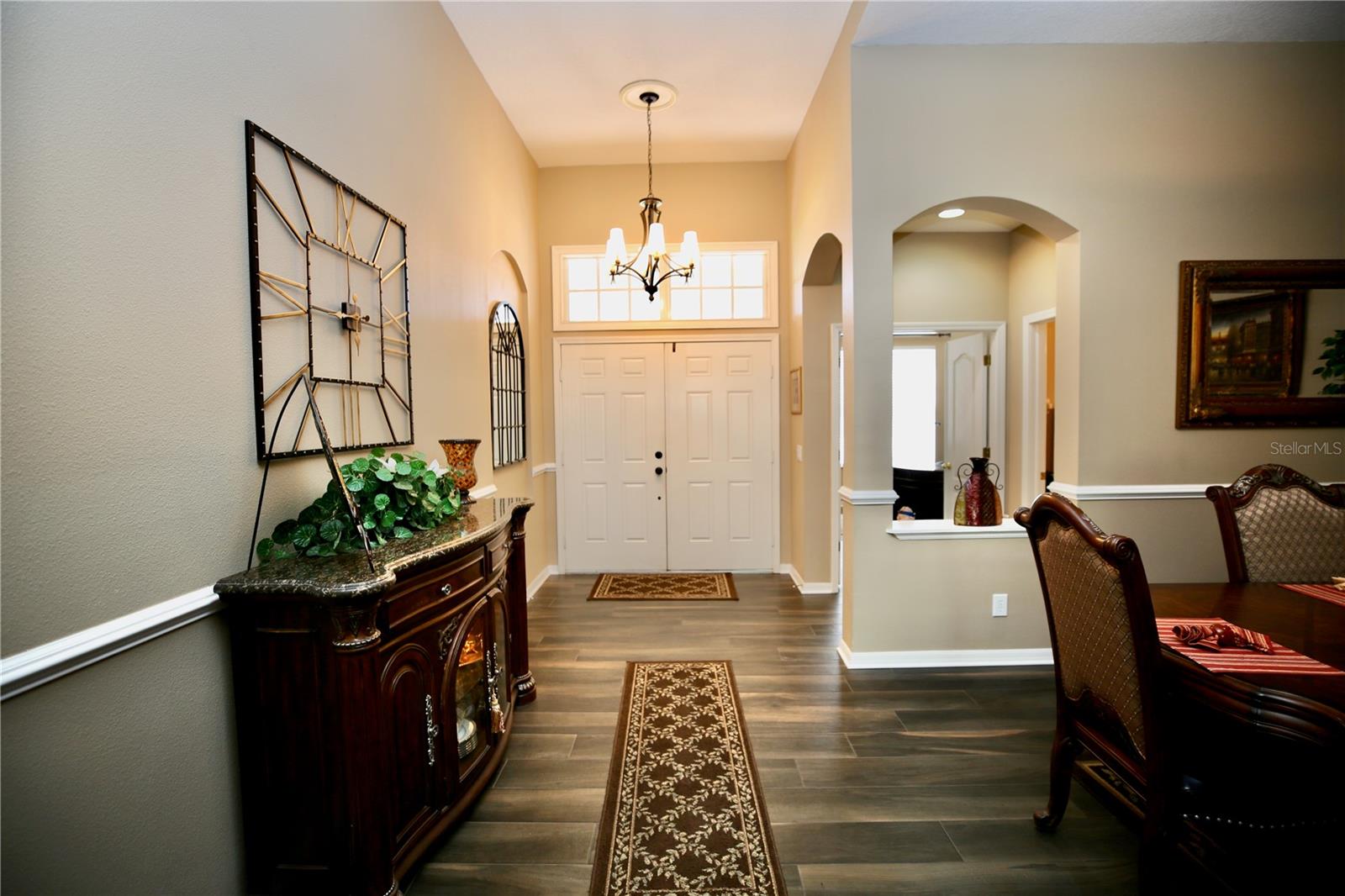 interior foyer area
