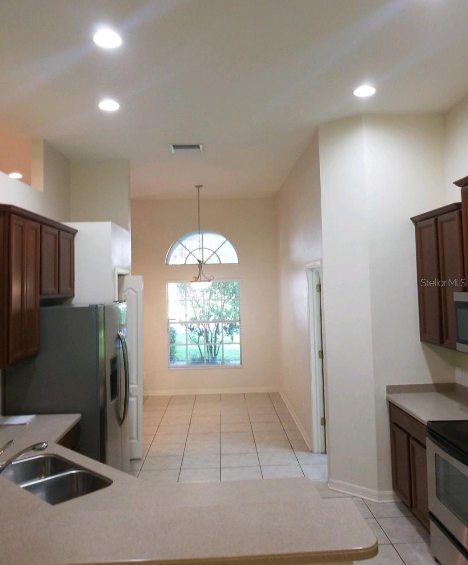 Kitchen open to Breakfast Nook