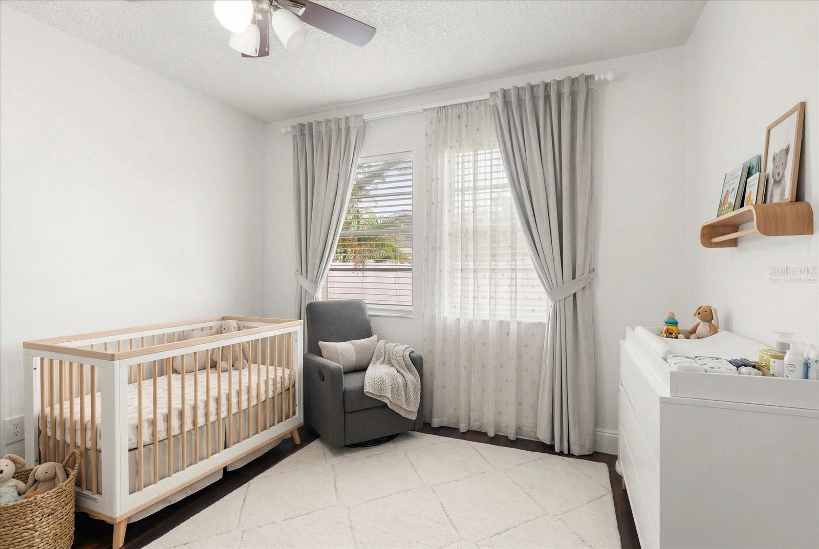 Virtually Staged Bedroom