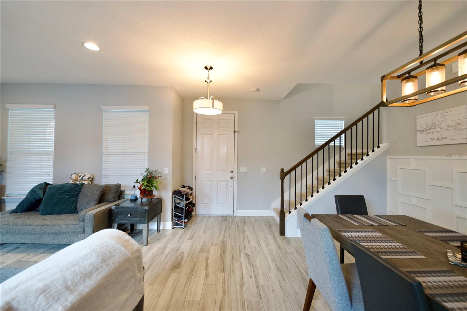 Living Room and Dining Room