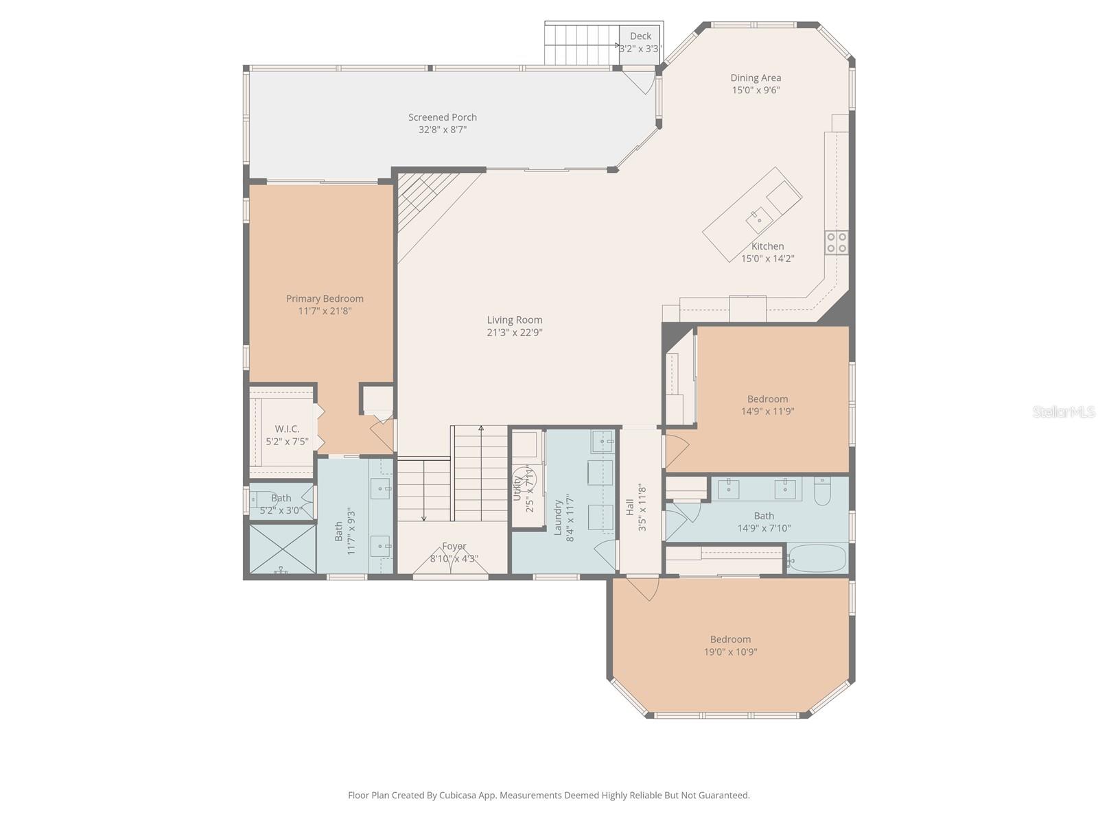 Main Level Floor Plan