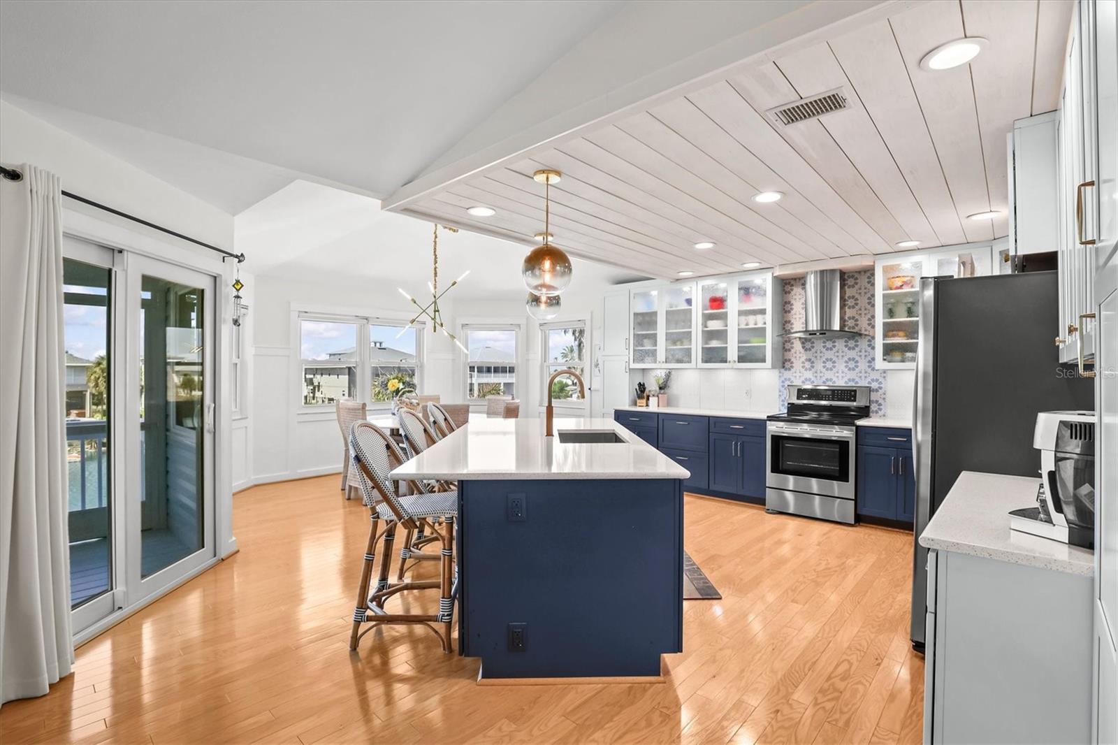 Coastal Completely Remodeled Kitchen