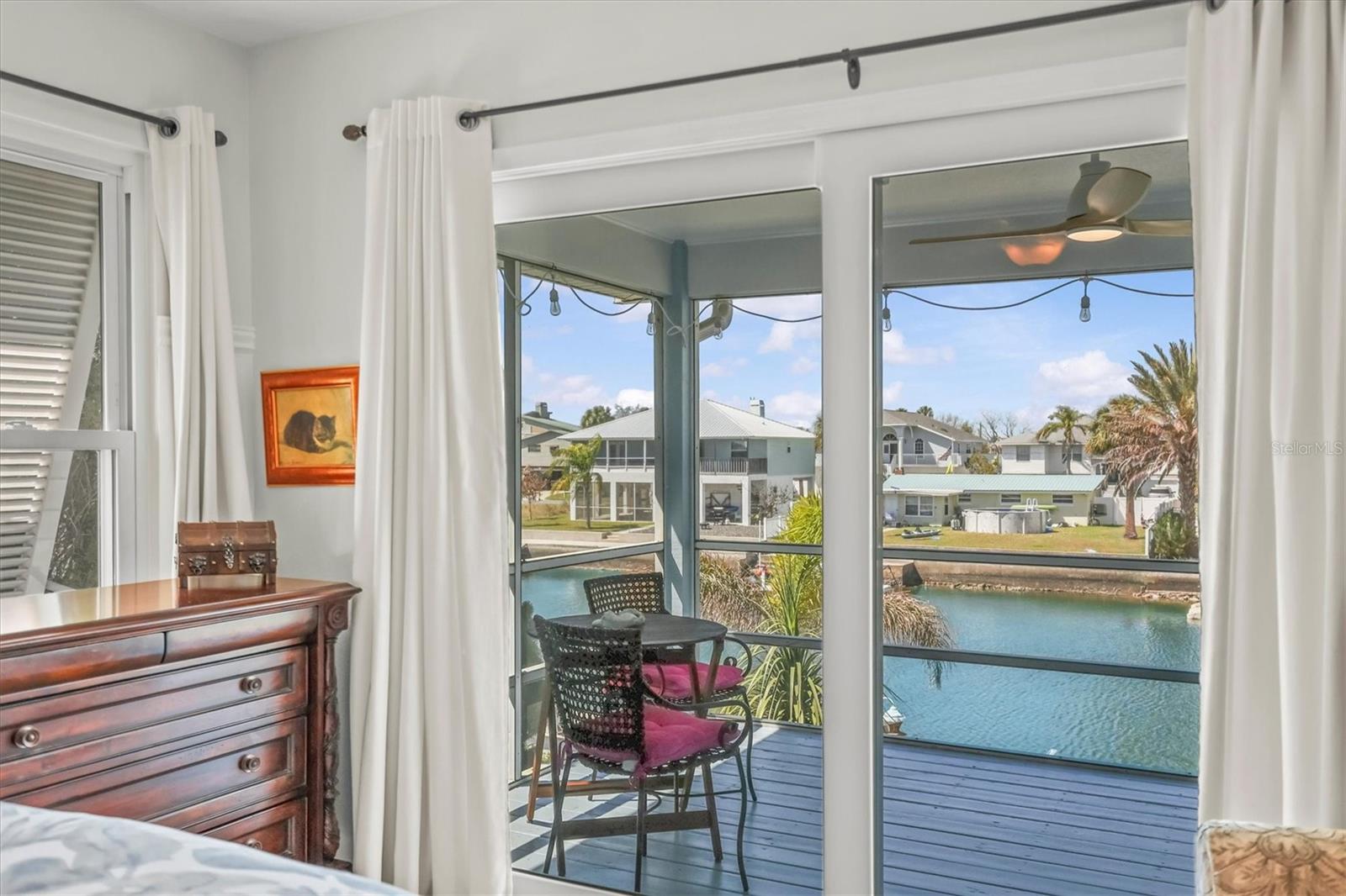 Sliders from Primary Bedroom to Balcony