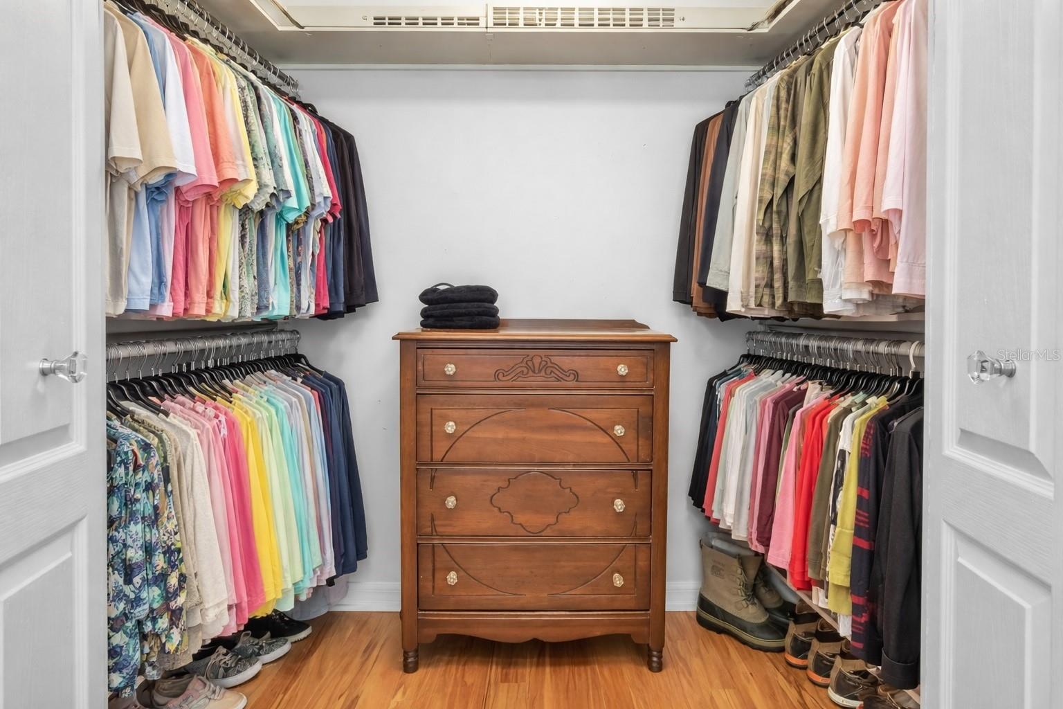 Primary Walk-in Closet