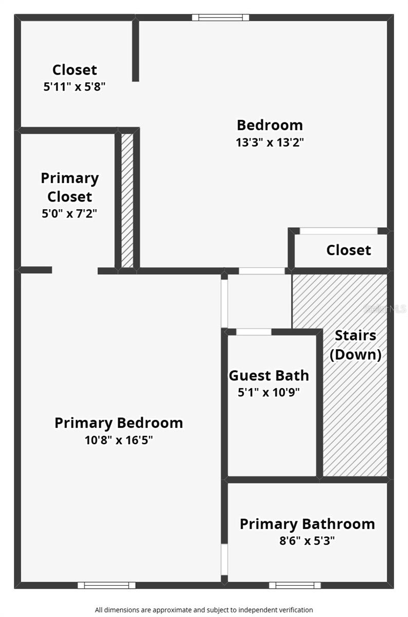 Upstairs Floor Plan