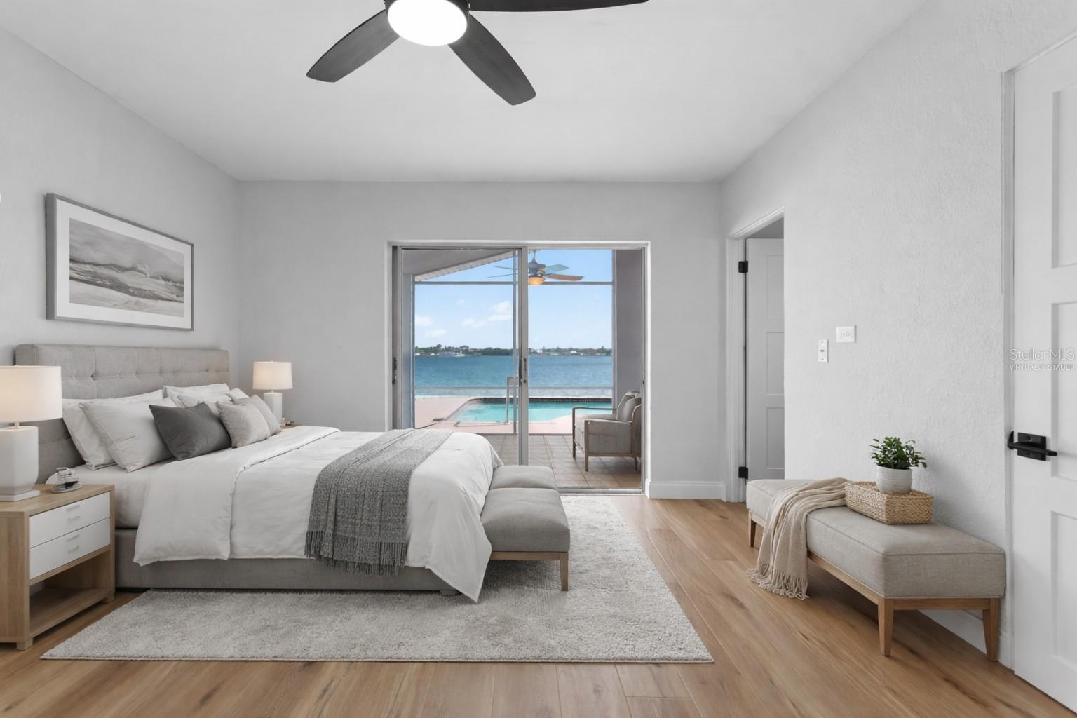 This photos has been virtually staged to illustrate the potential use and layout of the space. Furniture and décor shown are for visualization purposes only and are not included with the property