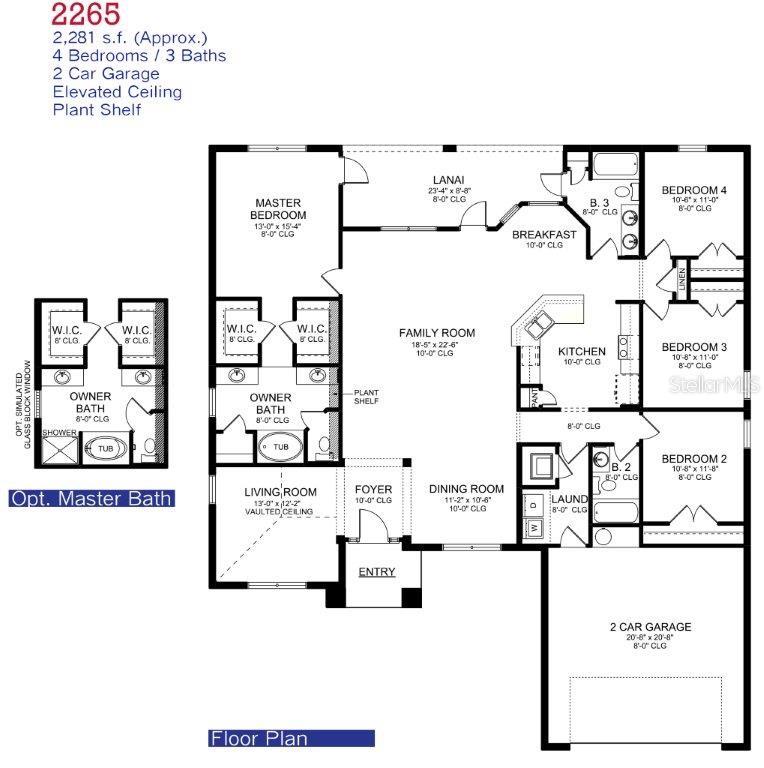 2265 Floor Plan