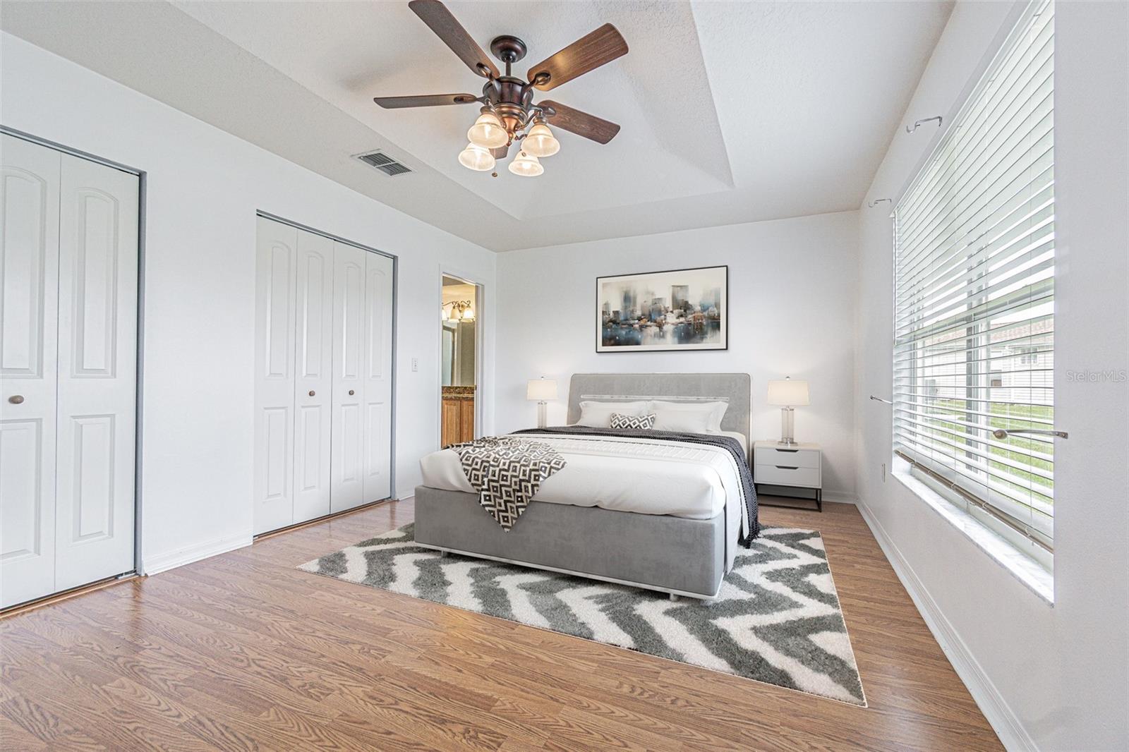 Tray Ceiling, Double window, upgraded lighting and bath ensuite