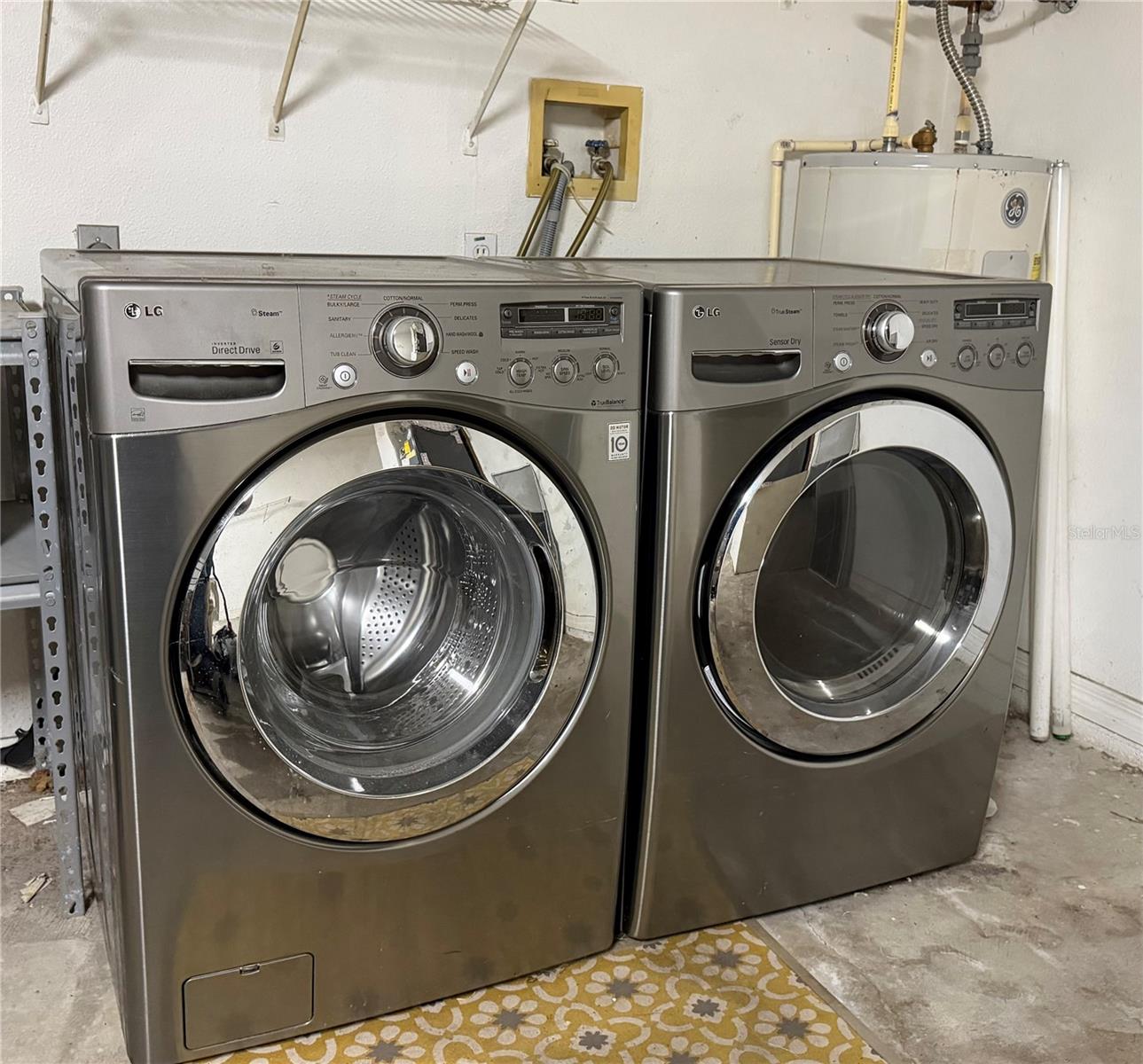High efficiency washer and dryer convey