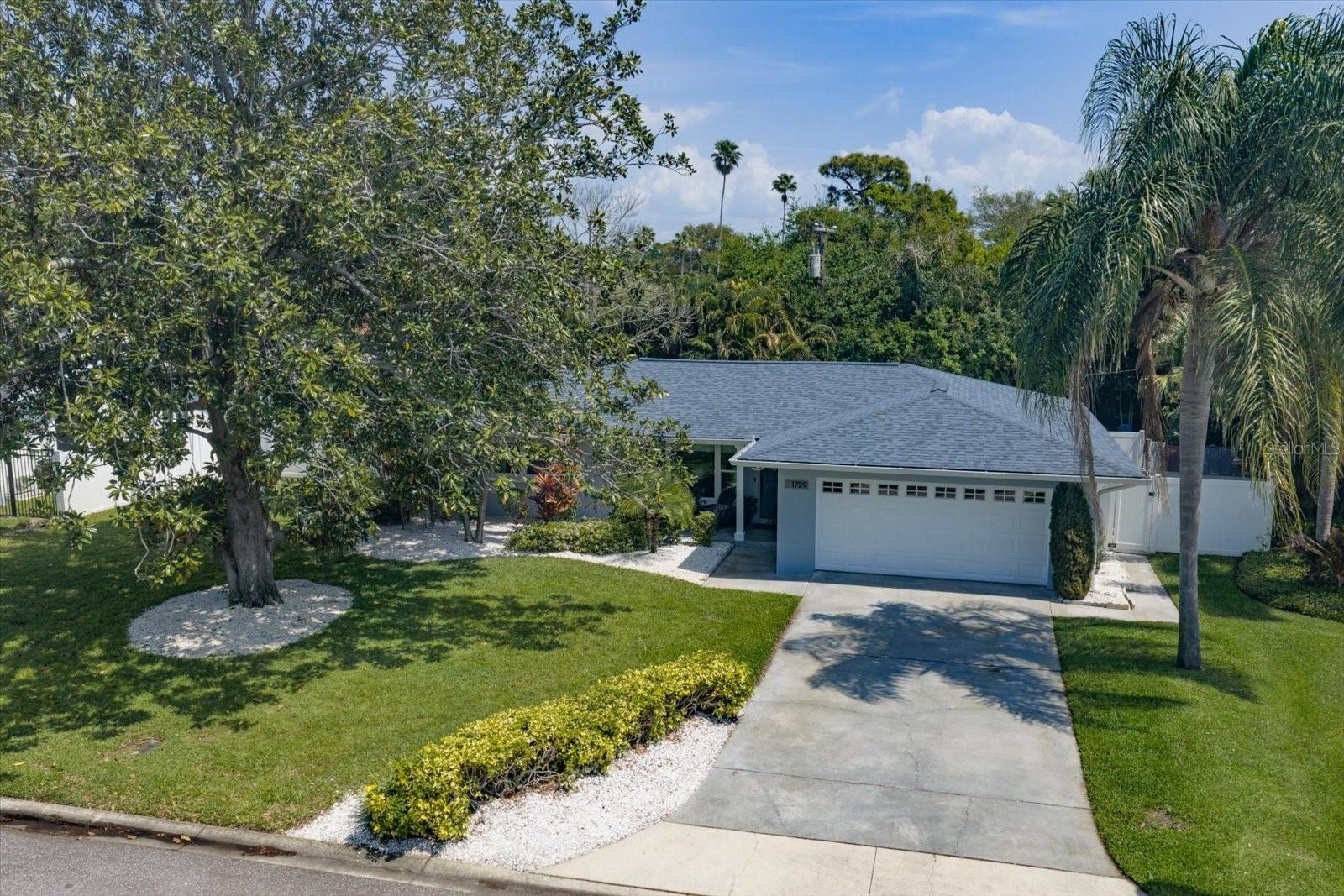 Aeriel View of Front of House