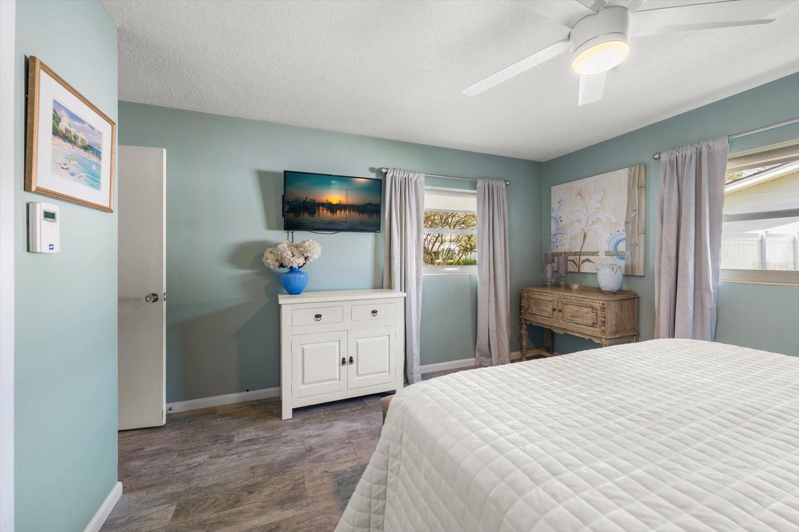 Nightstand View towards the front of Bedroom #1