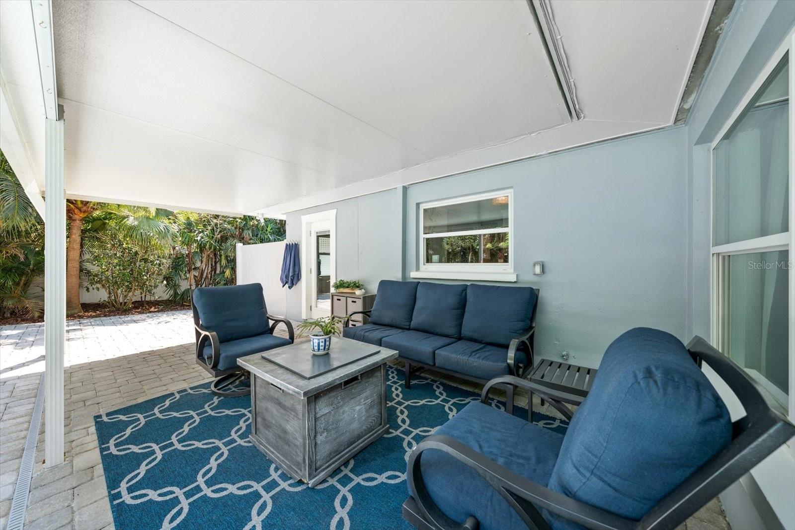 Backyard Covered Seating