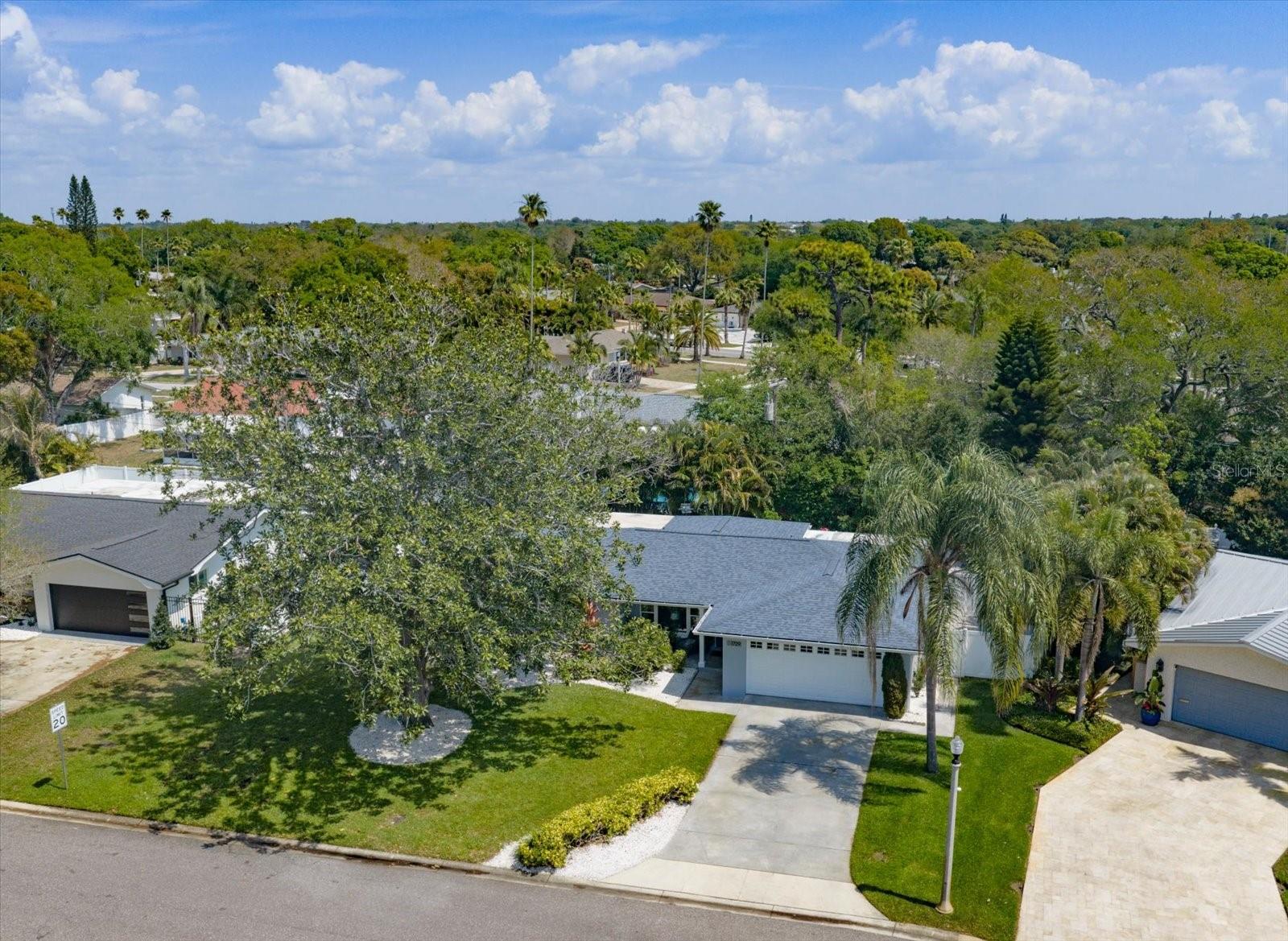 Ariel View of Front of the House