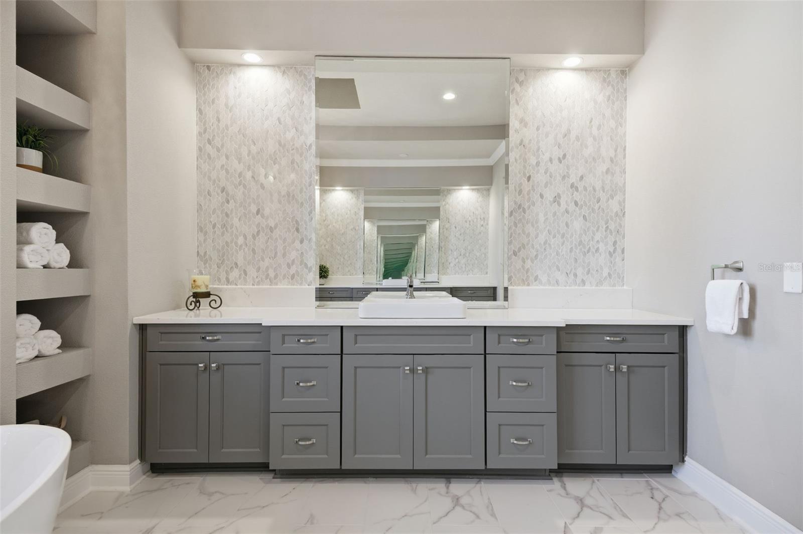 Primary Bath Double Sinks