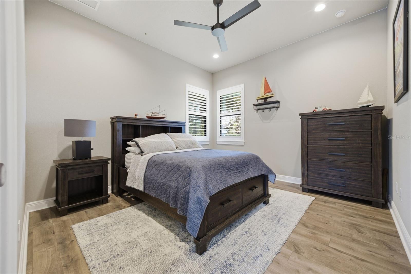 Bedroom 3 with Custom Closet