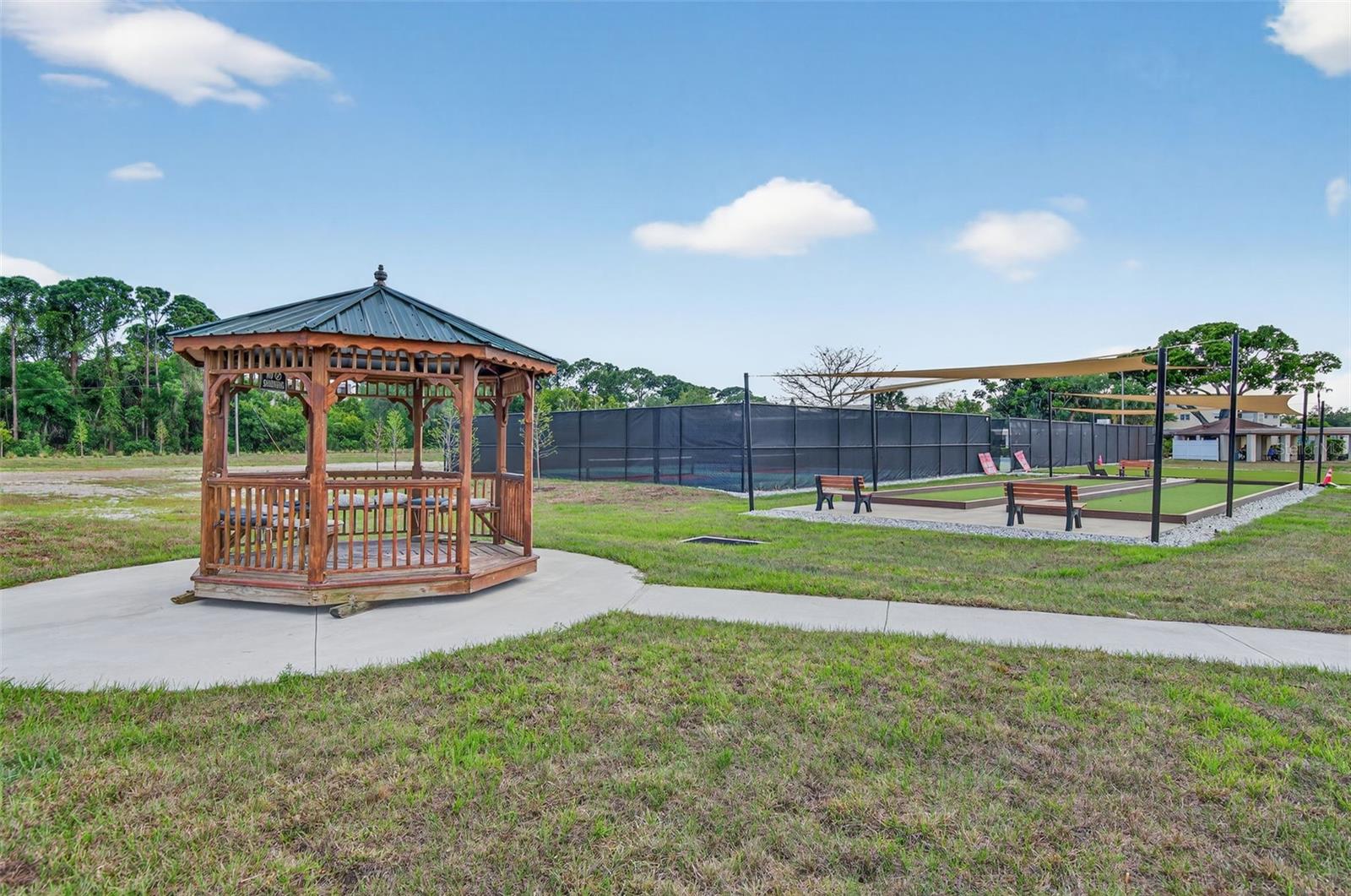 Gazebo area