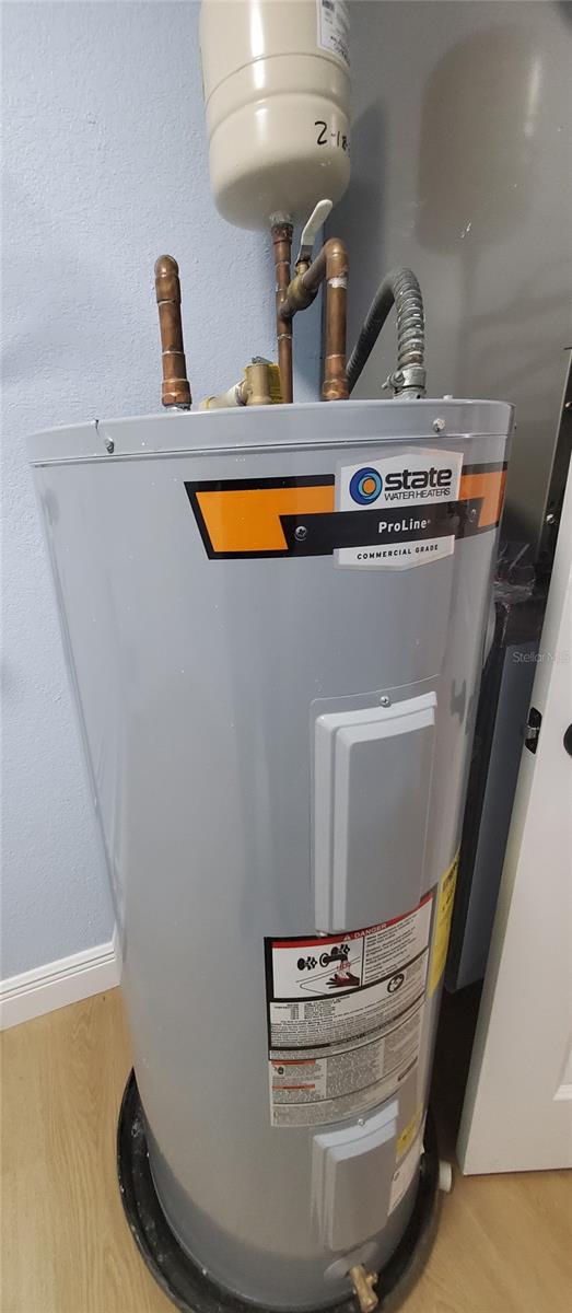 NEWER WATER HEATER