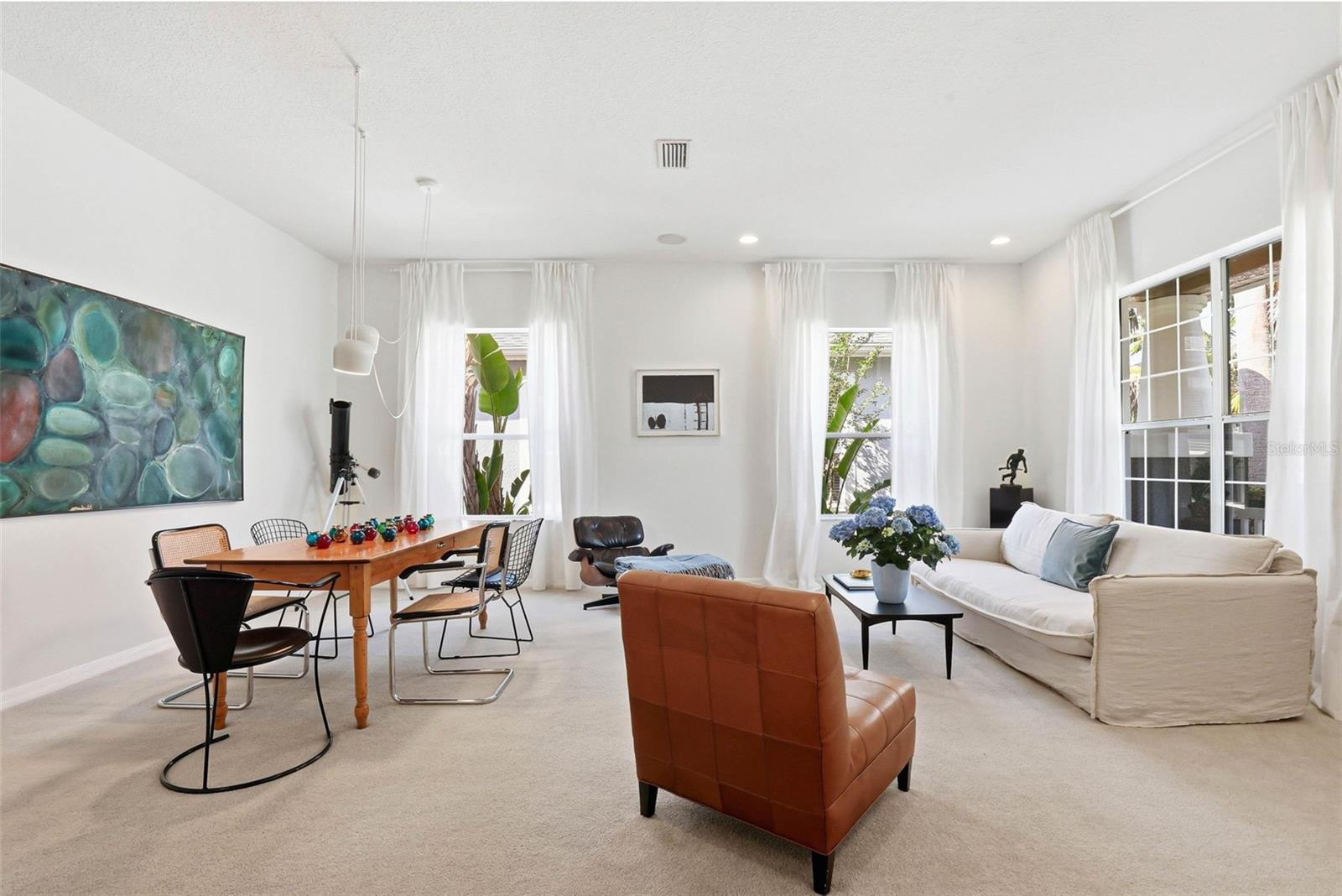 Family Room/Dining Room: Expansive & Abundance Of Natural Light.