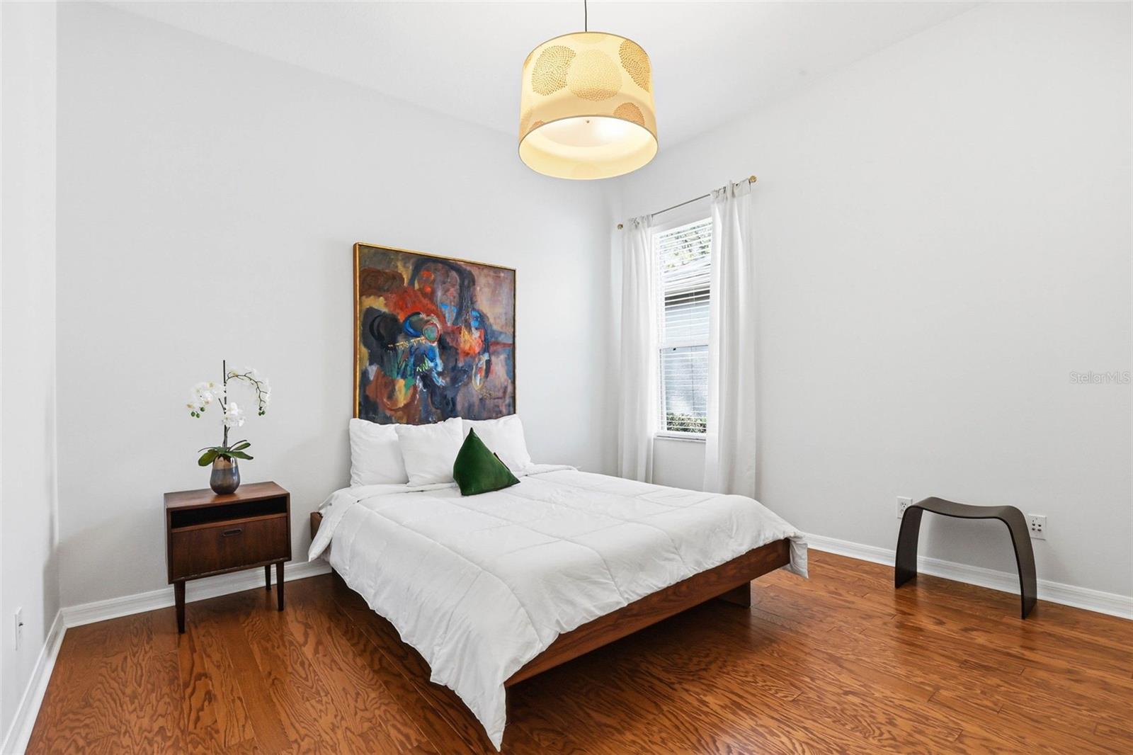 Bedroom Two: Wood Floors