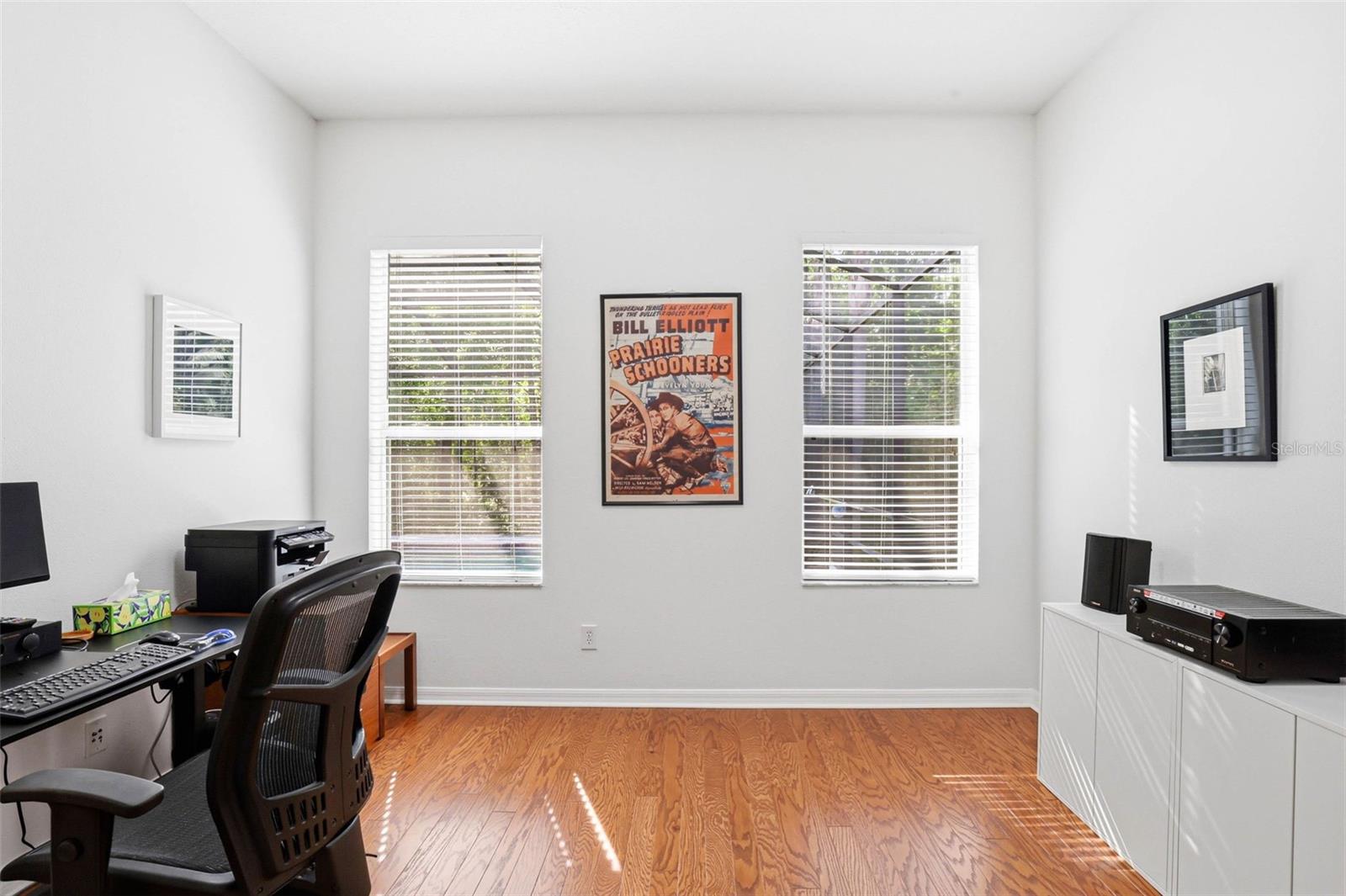 Bedroom Three: Wood Floors