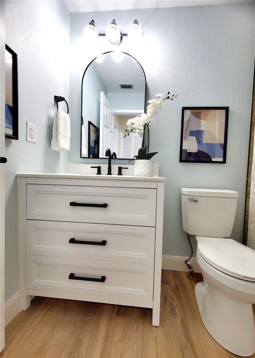 REMODELED BATHROOMS