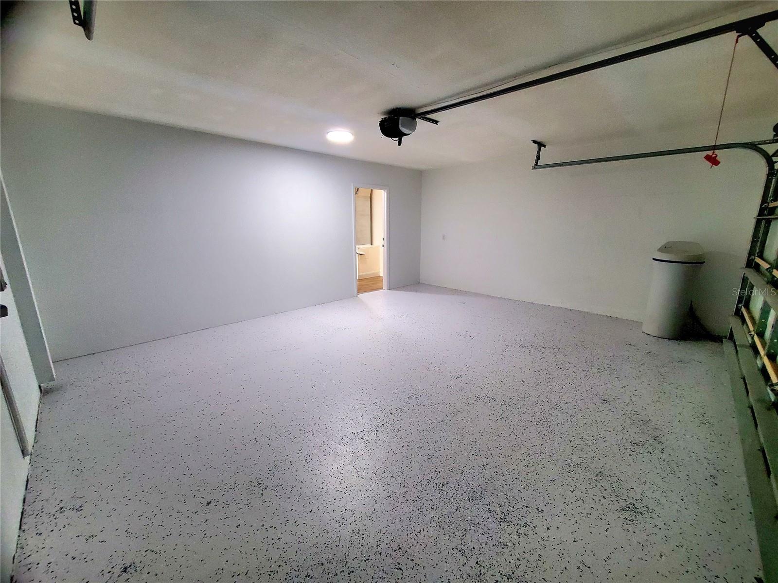 NEWLY PAINTED GARAGE