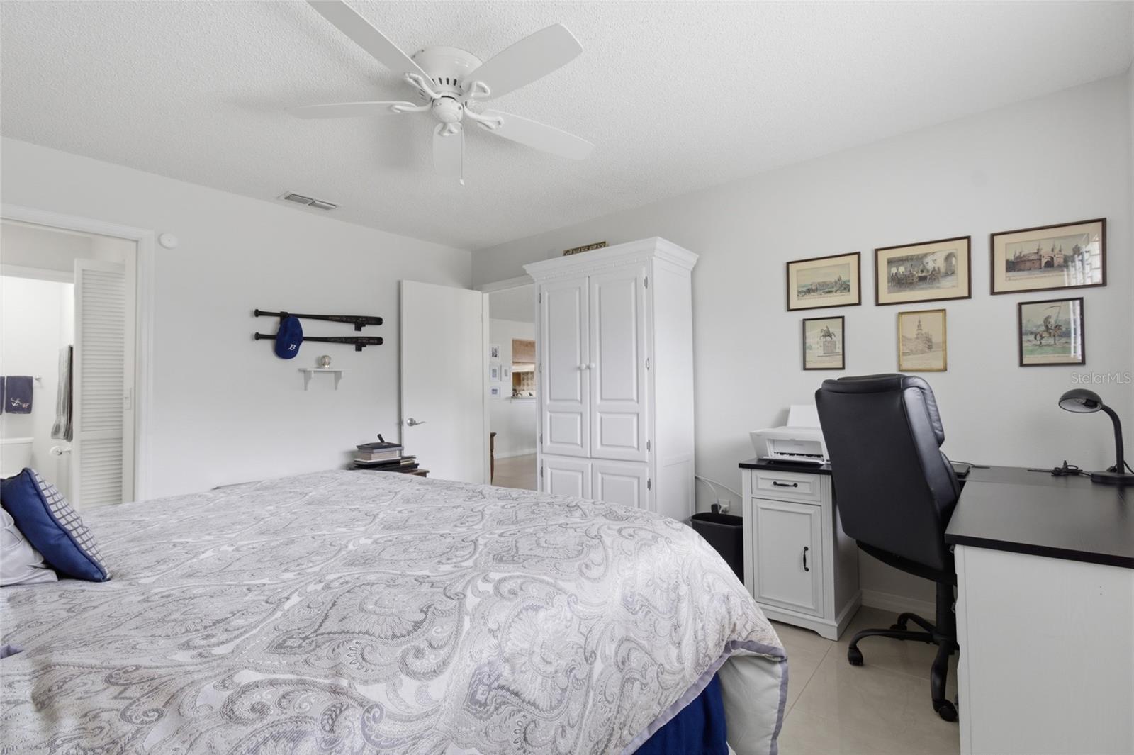 Primary Bedroom with ensuite bath and walk-in closet