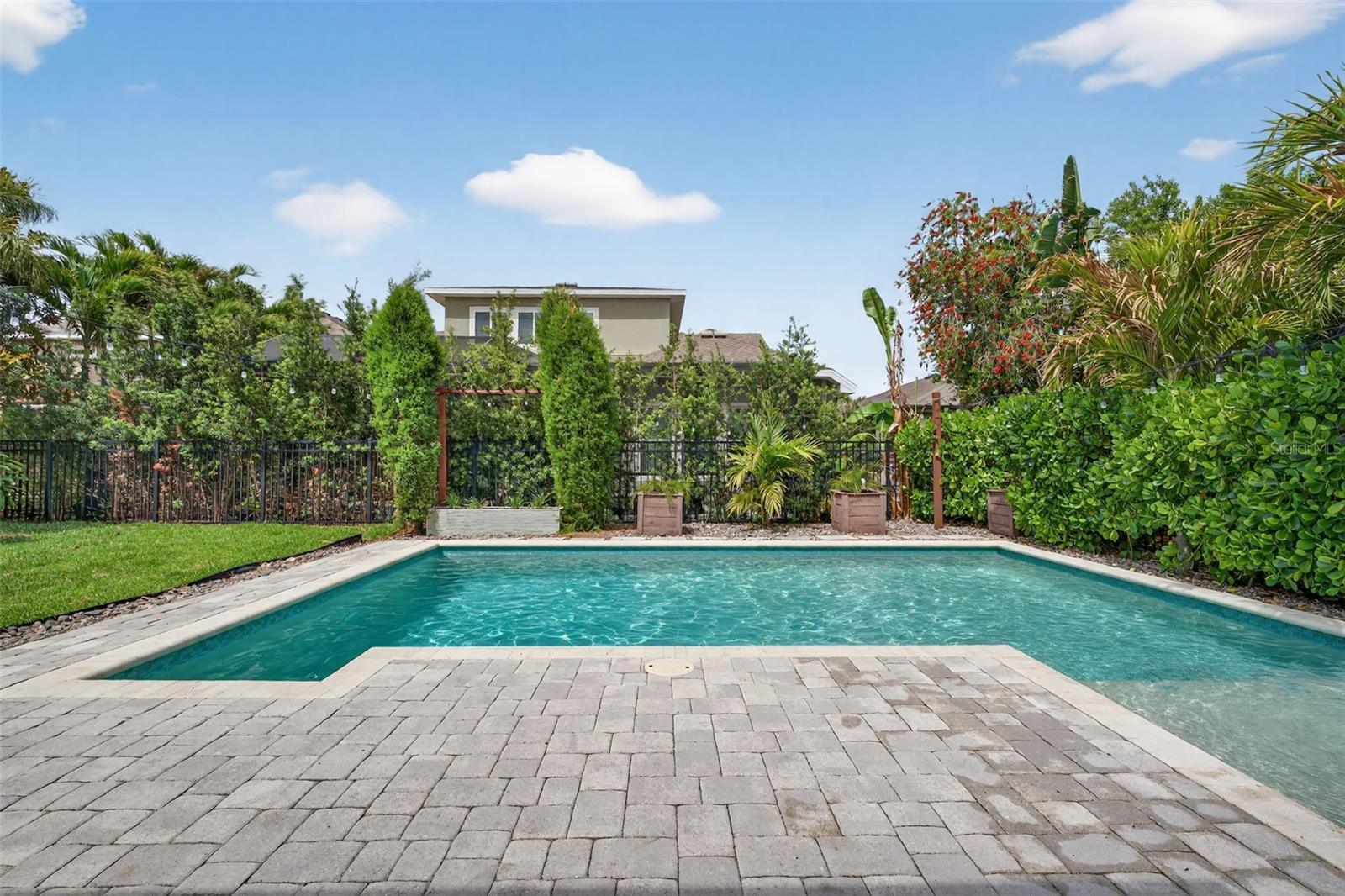 Open Patio & Salt Water Pool
