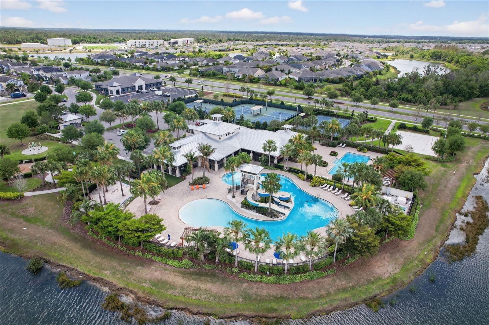 Two of the 5 Community Pools!