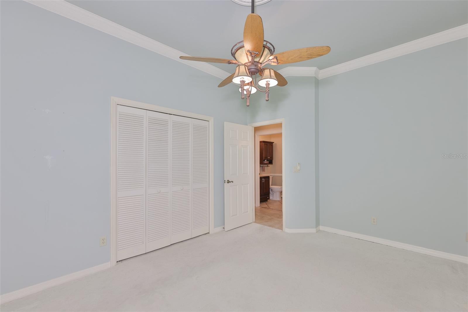 This room is a very good size for even a King size bed and additional furniture.