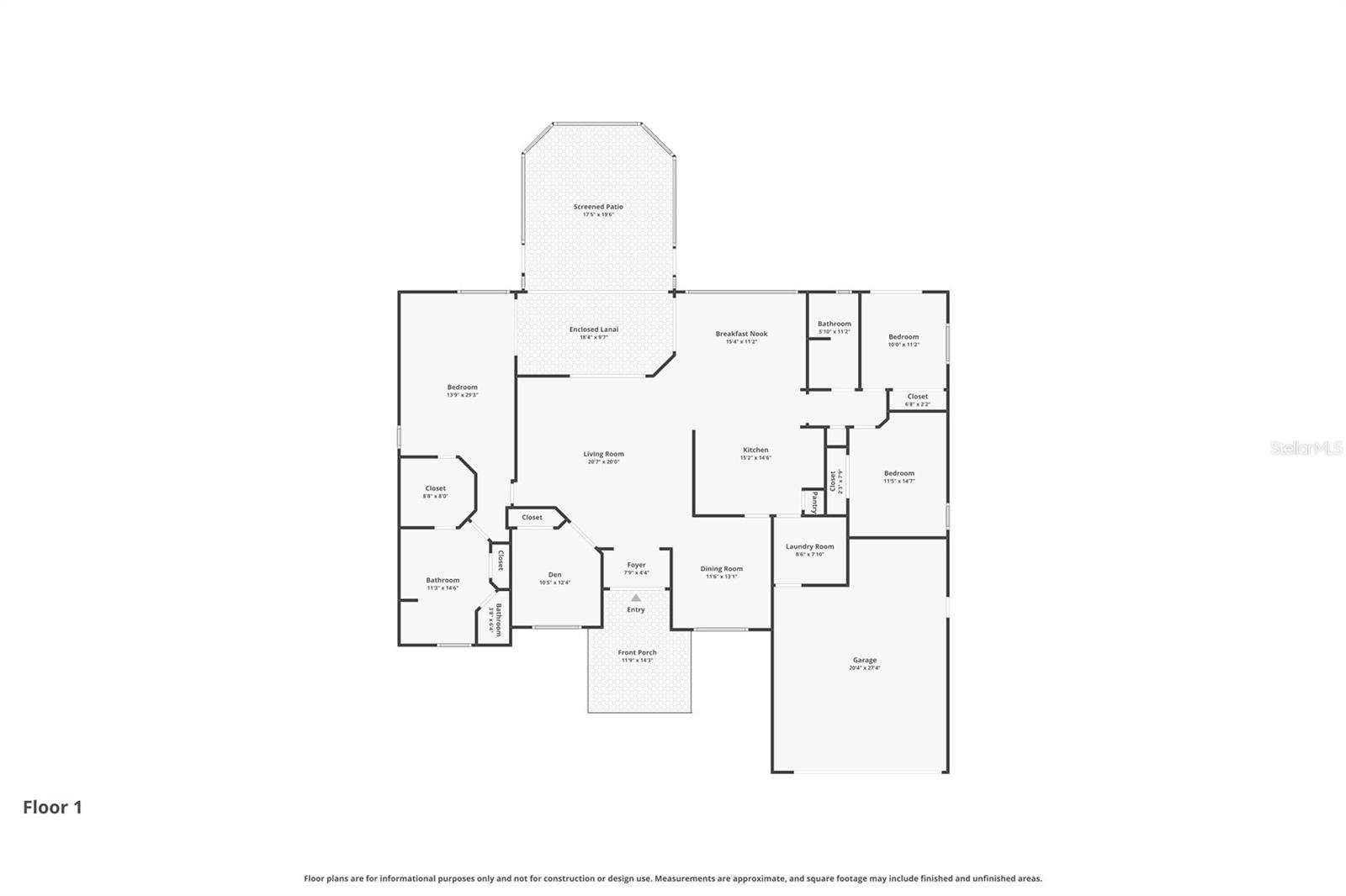 Floor Plan - Captiva Model