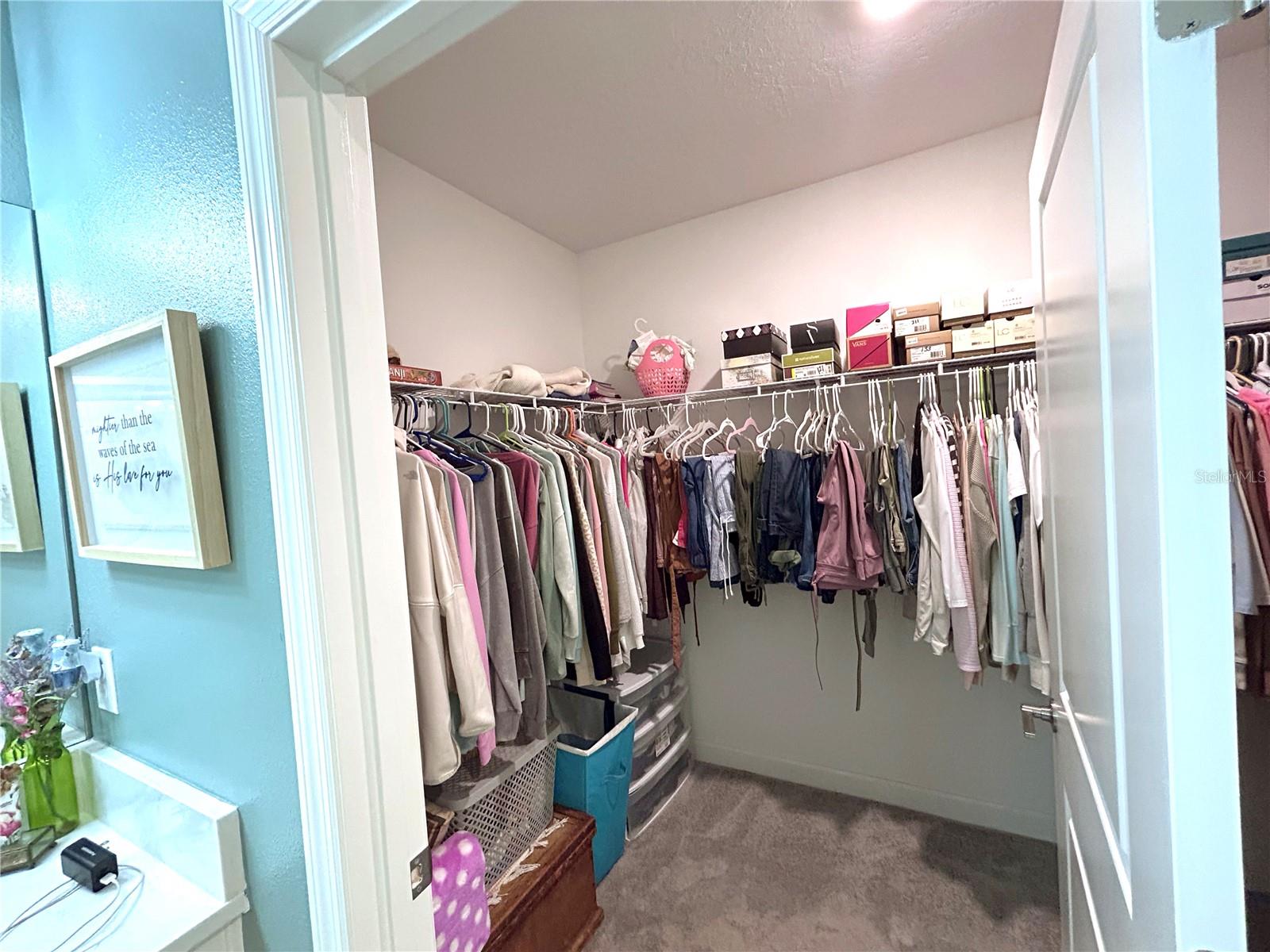 Master Walk-in Closet