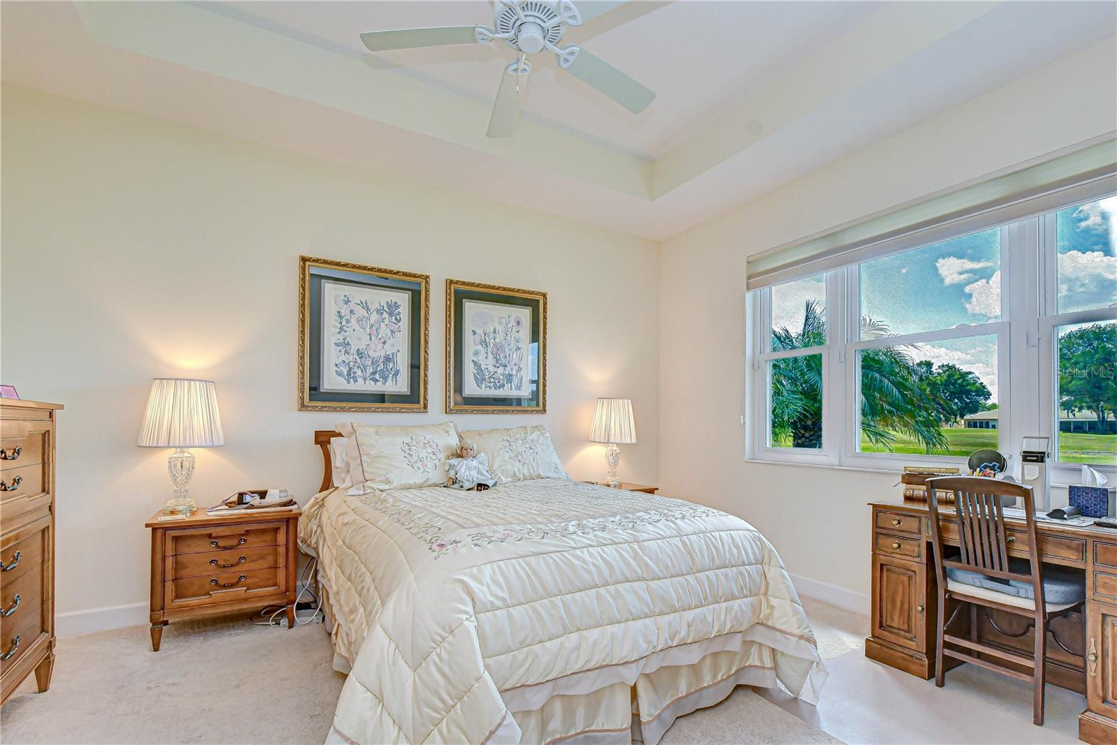 Spacious suite located at the rear of the home.