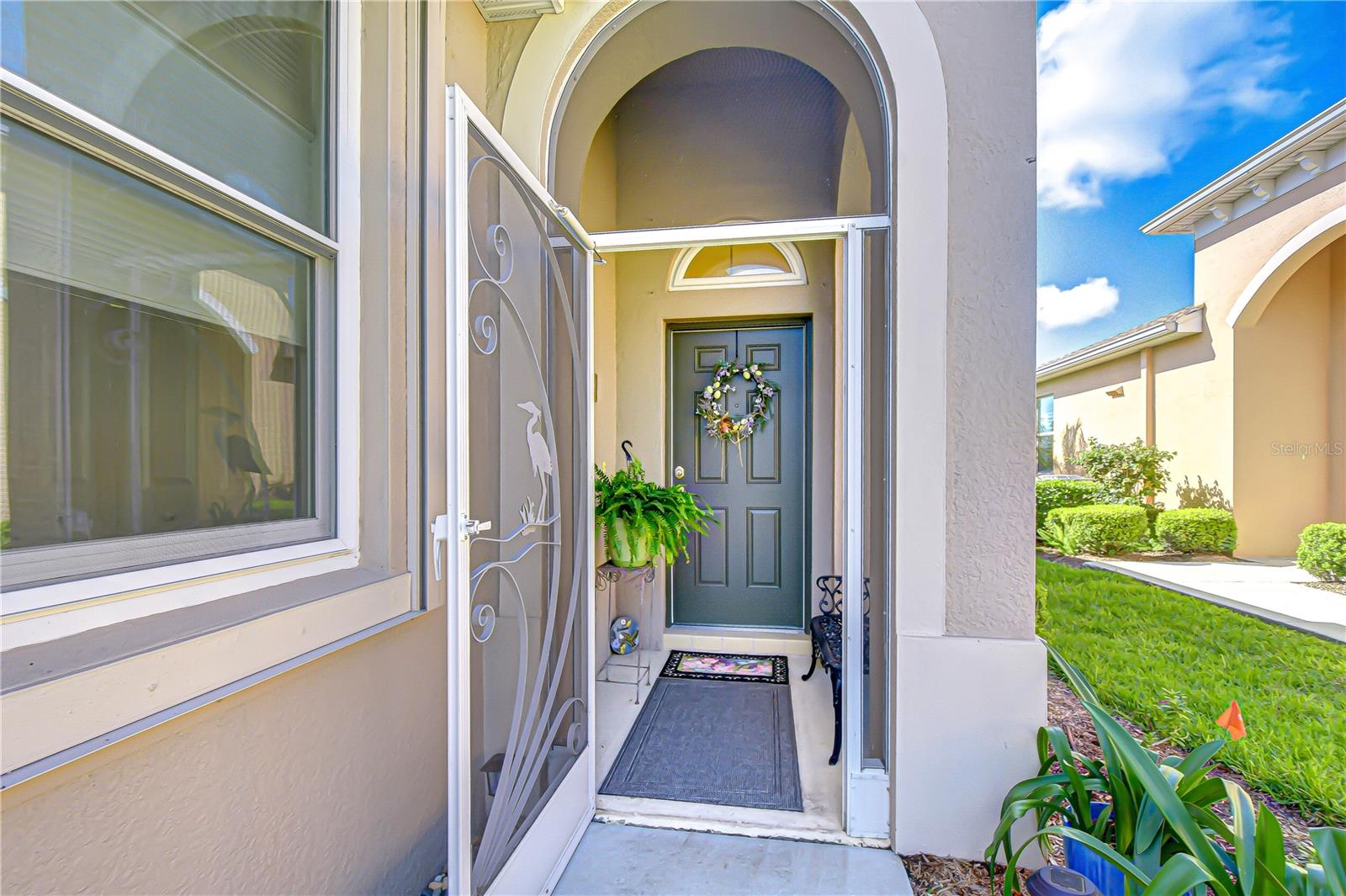 Inviting front porch space for year-round enjoyment.