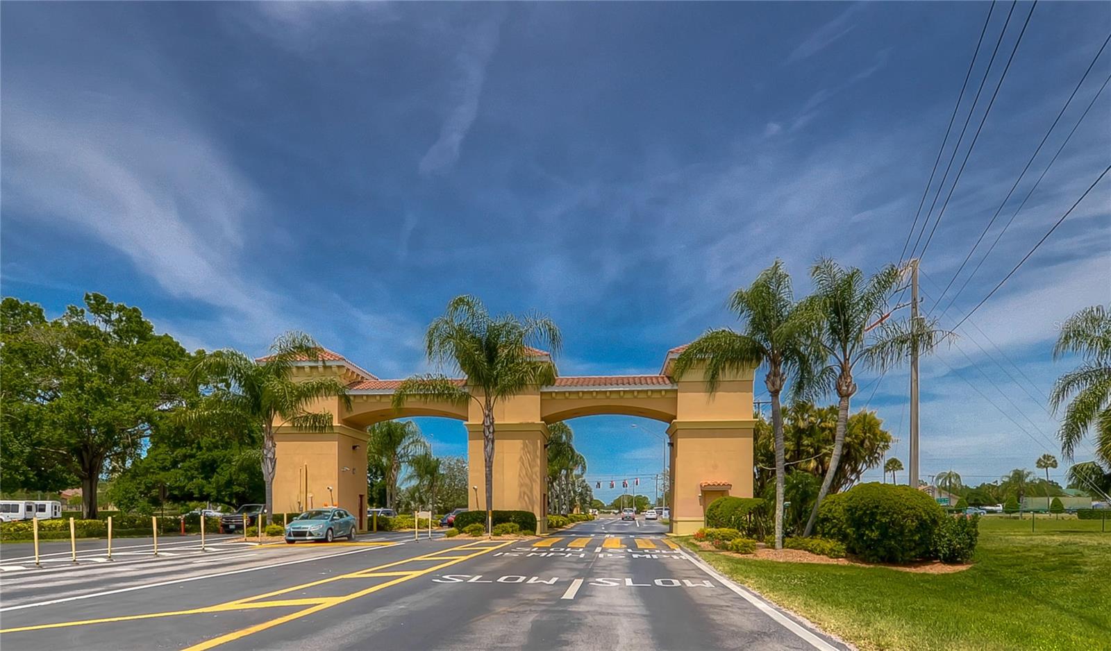 Gated, maintenance-free 55+ community.