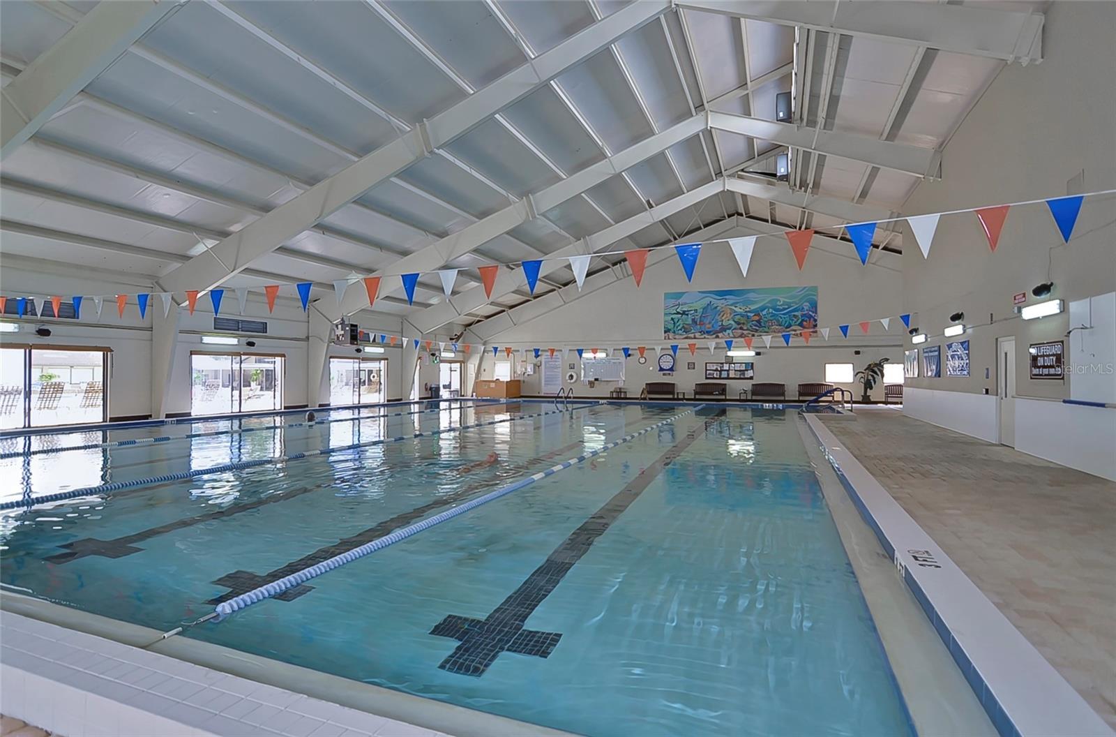 Lap pool.