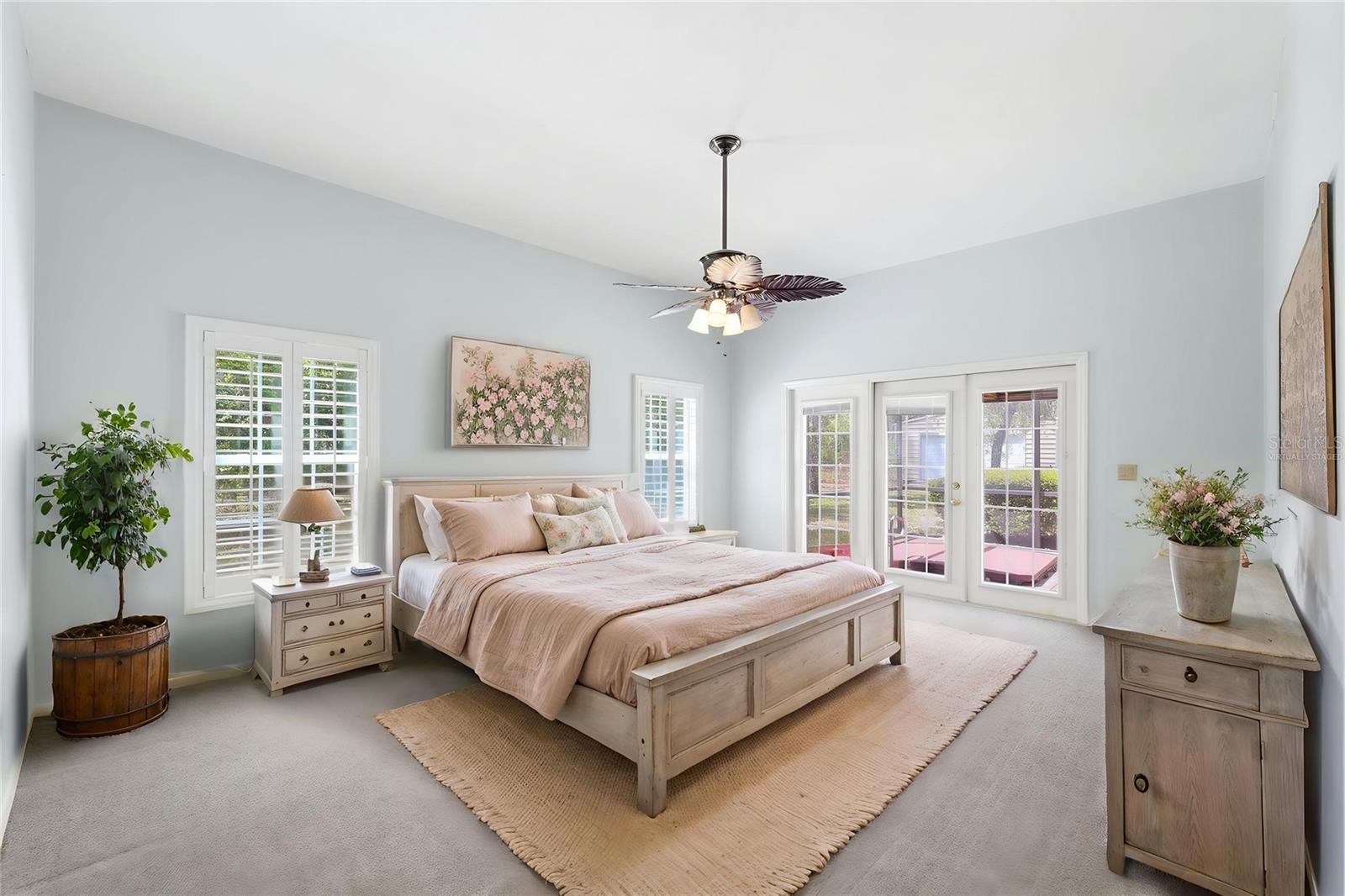 Primary Bedroom Virtually Staged