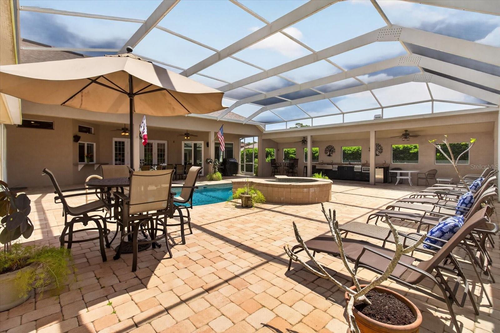 50x50 Screened in Private Lanai