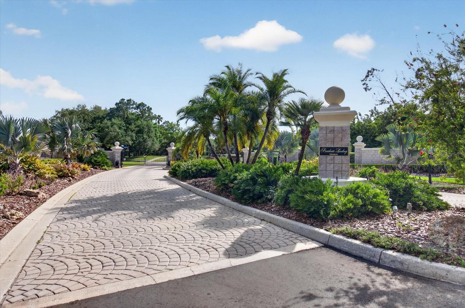 Gated Presidents Landing Commmunity